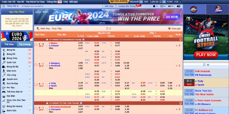 link onbet ga choi c1